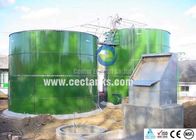 Slamhoudende emaljetank, waterreservoir van 200000 gallon voor afvalwaterbehandeling