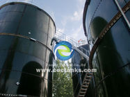 Persoonlijke grootte Industrieel opslagvat voor industriële waterbehandeling Uitstekende corrosiebestendigheid