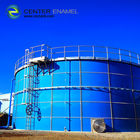 ART 310 Biogasopslagtanks van staal met dubbel membraan dak twee lagen coating binnen en buiten