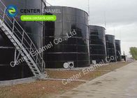 Glas gesmolten met staal gespannen afvalwatertank voor biogasinstallaties, afvalwaterzuiveringsinstallaties