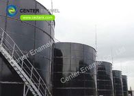 Glas gesmolten met staal leachat opslag tank voor gemeentelijk afvalwater behandeling project