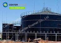 Glasgevoerde stalen droge bulk silo die voldoet aan de AWWA D103-09 OSHA-norm