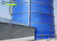 Met glas bekleed stalen wateropslagtanks voor biogas afvalwaterzuiveringsinstallaties