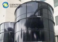 Industriële wateropslagtanks met een glazen bekleding van staal voor industriële afvalwaterzuiveringsproject