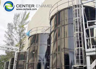 Glas gesmolten met staal Drinkwatertank voor de behandeling van stedelijk afvalwater