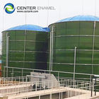 Industriële wateropslagtanks met een glazen bekleding van staal voor drinkwatertanks