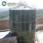 Gelaagd staal biogascentrale project houder tank met dubbele membraan gashouder