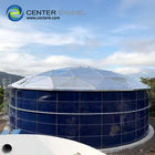 Aluminiumkoepel dak 20000m3 afvalwaterbehandelingsprojecten