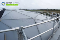 Doorzichtige aluminium geodetische koepel dak voor olie-gas petrochemische waterzuiveringsinstallaties