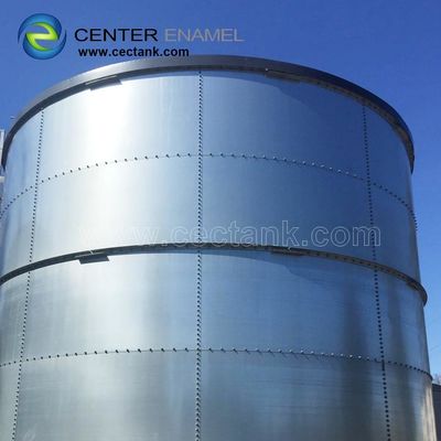 ISO 9001 Gegalvaniseerde stalen tanks Bescherming van levens en eigendommen Brandbescherming Wateropslag