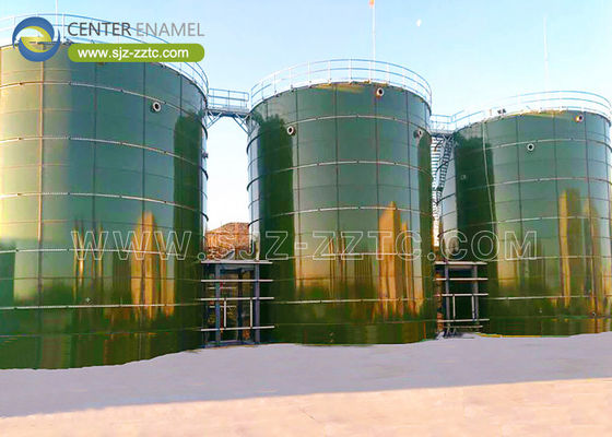 3450N/cm 20m3 Biogascentraleproject in voedsel afvalverwerking Milieubescherming