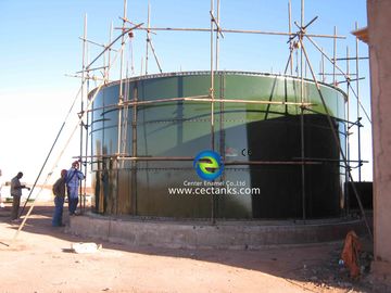 Anti-microbiële glazen gesmolten stalen tank voor opslag van drinkwater