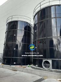 Leachatopslagglas gesmolten stalen tanks met AWWA D103 / EN ISO28765-norm