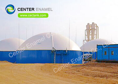 Biologisch afvalwater anaërobe vertering tank glas gesmolten met staal UASB reactor met daken