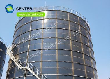 Wateropslag Geklemde glazen gesmolten stalen tanks met aluminium legering