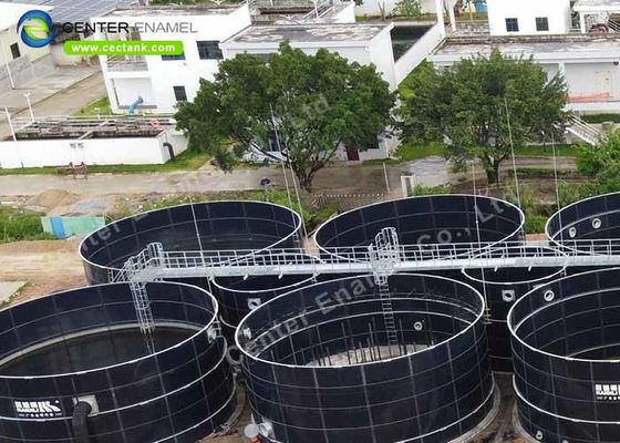 Glasgevoerde stalen zoetwatertanks voor de opslag van vloeibare meststoffen