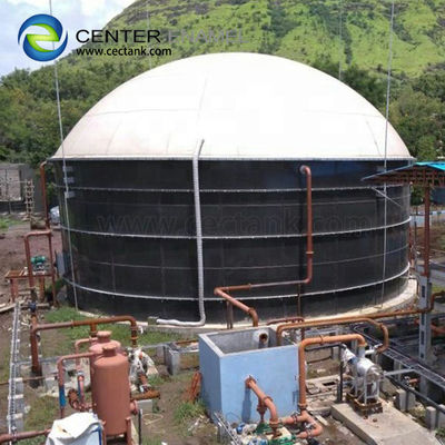 Doppel membraan daken Biogas opslag tank Liquid waterdicht
