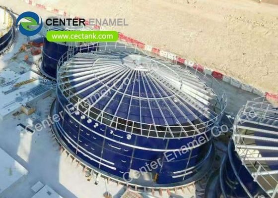 Bolted Steel Anaerobic Digester Tank 20000m3 Twee laag coating