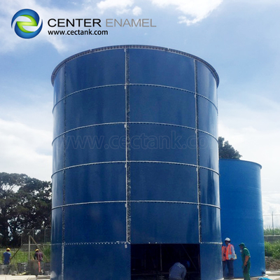 12 mm stalen platen Verteringstanks voor voedsel afval biogas project
