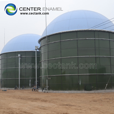 Alkaliniteitsbestendige gespannen stalen tanks aangepaste coating kleur
