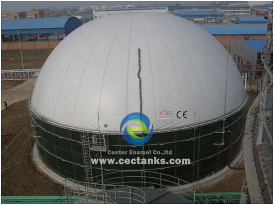 Glas gesmolten met staal tank voor landbouwbedrijven Landbouw veehouderij Biogas Biomassa anaërobe verwarmingsaanleg 2