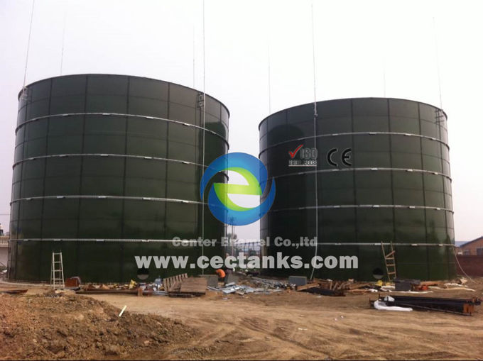 Organische / niet-organische leachaten opslagtanks, chemisch bestand gespannen stalen tanks 0