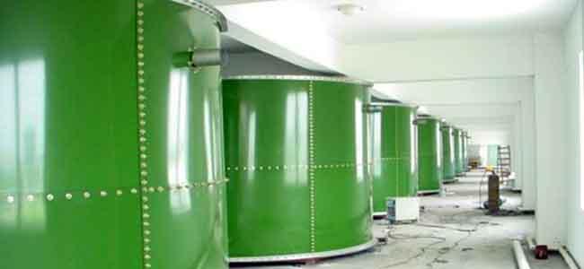 Gas- en vloeibare waterdichte afvalwatertank / 10000 gallon stalen watertank 0