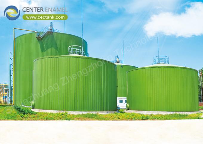 3mm staalplaten Biogascentrale project leidend in het gebruik van de hulpbronnen van organisch afval 0