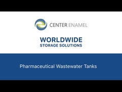 De GFS-tanks van Center Enamel brengen een revolutie in de afvalwatertank van Hangzhou