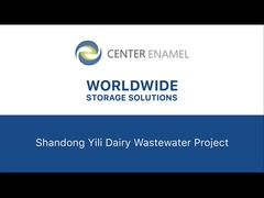 Innovatie in actie: Center Enamel voltooit met succes de verf van Shandong Yili Dairy Was