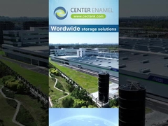 De fusie plakte Epoxytanks