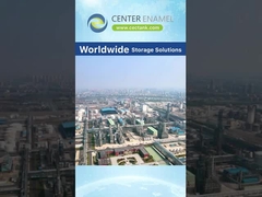 industriële afvalwatertanks