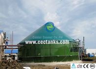 Glas gesmolten in staal industriële watertanks / 10000 liter staal watertanks