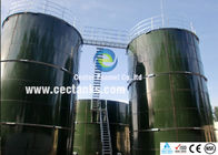 Gecoate gespannen stalen tank voor industrieel water / stroomtenk door middel van glazuur met OSHA-norm