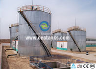 Industriële glazen overtrokken stalen tanks gespannen stalen afvalwatertank