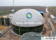 Biogasopslagbank met dubbel PVC-membraan, snel geïnstalleerd ISO 9001:2008