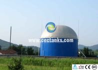 Dubbel membraan dak biogas opslag tank 50000 / 50k gallon water opslag tanks Kleur aangepast