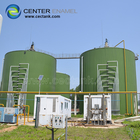 Center Enamel leveren glas gesmolten naar staal SBR tanks voor afvalwaterbehandeling project