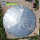 Zelfondersteunende structuur Aluminium dome dakopslagtanks