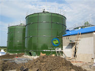 Biogascentrale voor elektriciteitsopwekking Glas gesmolten met stalen tanks, ART 310 staalkwaliteit