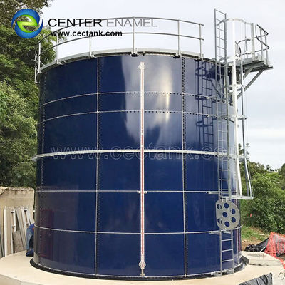 de Tankbeton van 18000m3 GLS of Glas Gesmolten Staalstichting