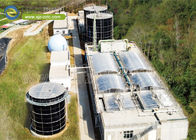 Centrum Biogastechnologie met emallage, leidend in het gebruik van natuurlijke hulpbronnen op varkenshouderijen met organisch afval