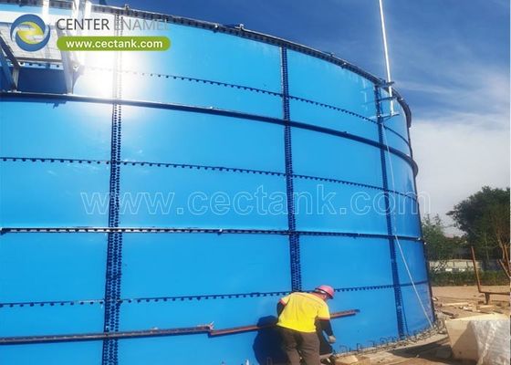 Aanpasbare ontwerpen Epoxy-gecoate stalen tanks voor anaërobe vertering
