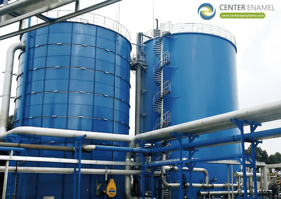 Centrale glazuur met fusie gebonden epoxy-tanks Innovatieve oplossingen voor chemische opslag