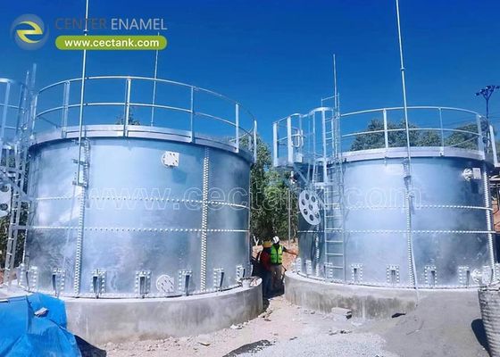Maximalisering van de installatie en de efficiëntie van de bouw gegalvaniseerde stalen tanks voor de landbouw wateropslag