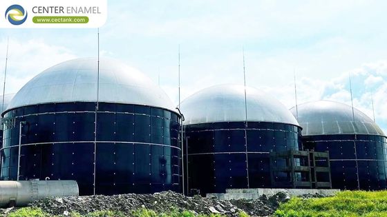 Biogasopslagtanks met een glazen bekleding: een revolutie in de anaërobe vertering van biogas