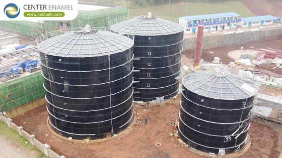 Biogasopslagtanks en anaërobe vertering in afvalwaterzuivering: oplossingen met een hoge capaciteit voor duurzame energieproductie