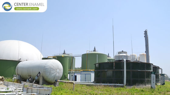 Biogasopslagtanks met stalen bouten tegen zuur en alkali: ontworpen voor lage temperatuuromgevingen