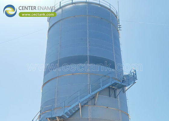 30,000 gallon roestvrij staal industriële afvalwatertank met membraan dak: een robuuste oplossing voor afvalwaterbehandeling