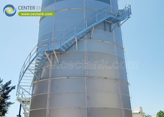 Korte bouwduur en kosteneffectieve tanks van roestvrij staal voor industriële afvalwaterzuiveringsprojecten